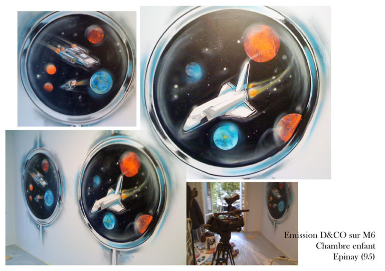 Decoration Graffiti Chambre D Enfant Ou D Adolescent Ou Salle De Jeux